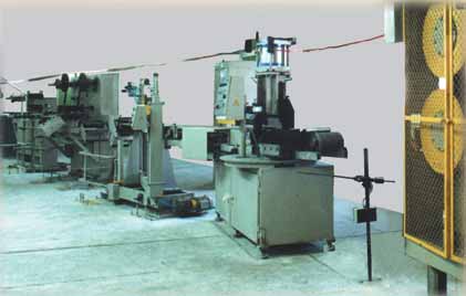 Line for manufacturing metal cord breaker plies of model LISB 200