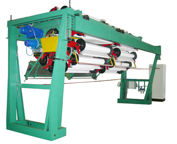 Unified roller servicer of model PS