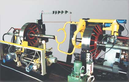 Unistage tire building machine of model SPPR-1600